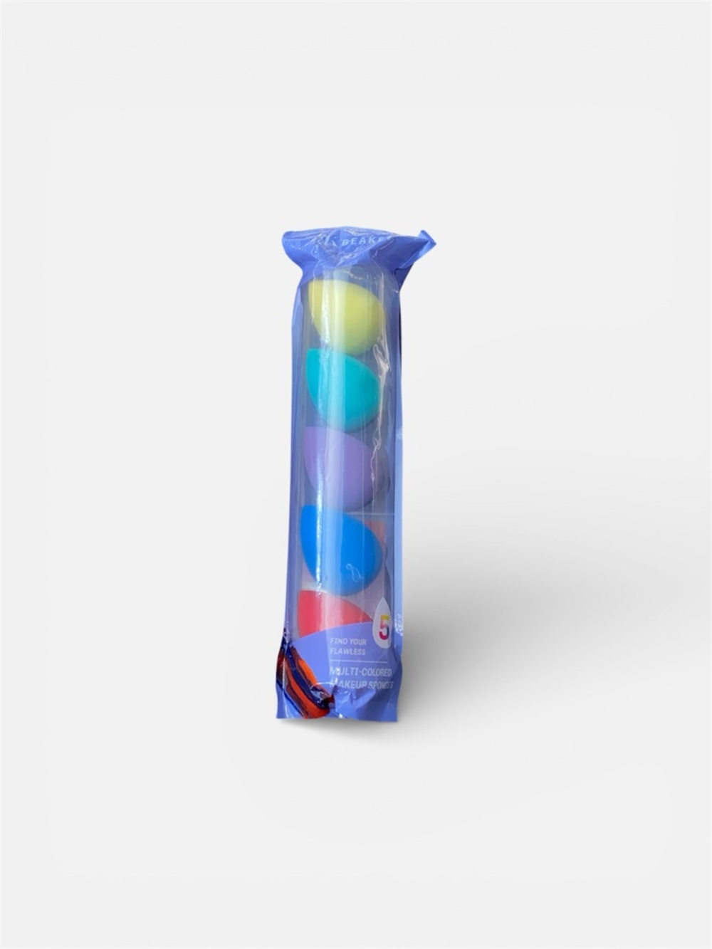 Multicolored Makeup Sponge Set - 5 Pack